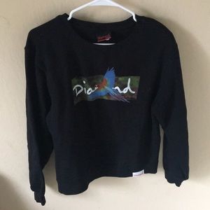 Unisex Diamond crew neck sweatshirt